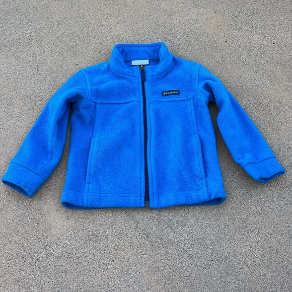 Columbia fleece jacket kids 3T Blue Full Zip Zip Up - Picture 1 of 4